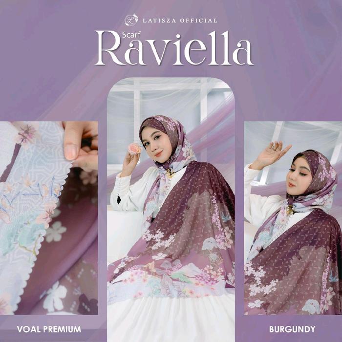 RAVIELLA SCARF √ Hijab Simple Latisza Official √ Remeisha Store