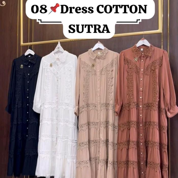 Dress Cotton Sutra Ori Shellasaukia