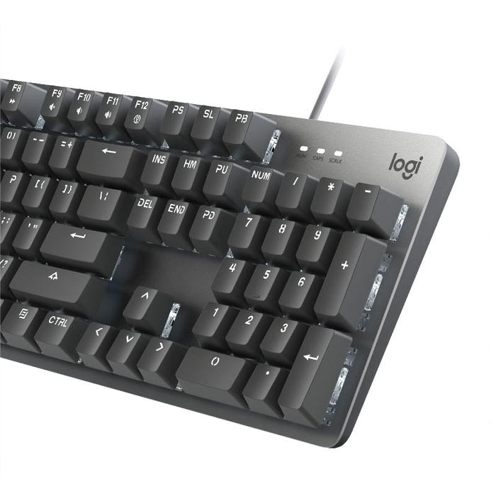 Logitech K845 Wired Mechanical Keyboard Green Red Tea Shaft Office