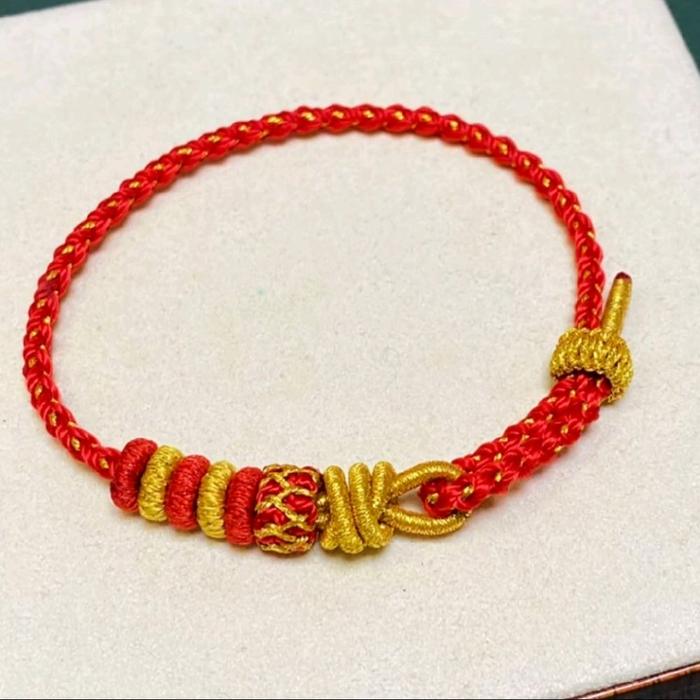 Gelang Feng shui Tibetan Snake Knot bracelet