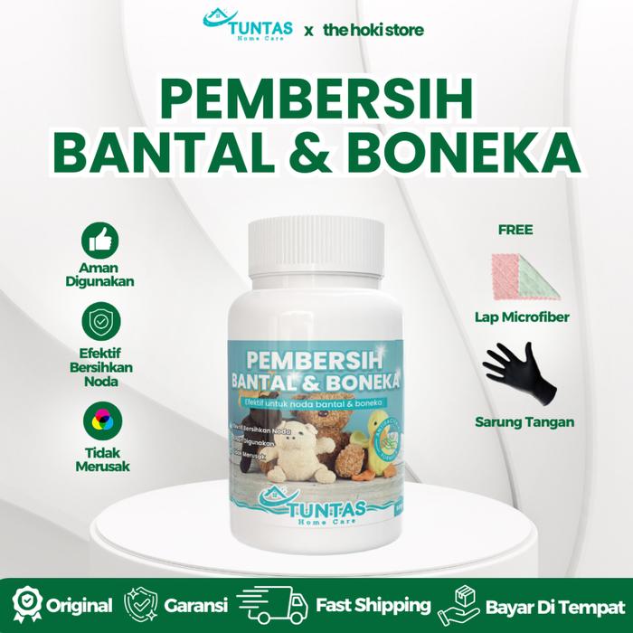 TUNTAS Pembersih Bantal & Boneka Penghilang Noda Jamur Bantal Boneka Kembali Bersih