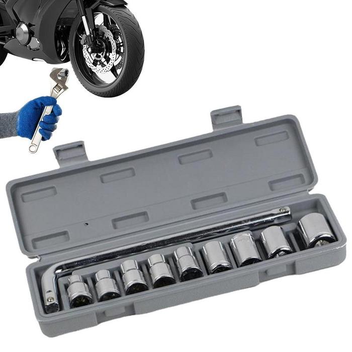 Impact Socket Set Socket Wrench Set Metric And Standard Tools Kit Bit