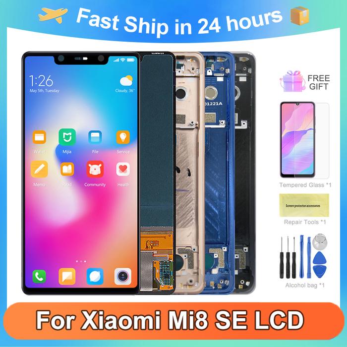 5.88 ” Original Touch Screen For Xiaomi Mi8 SE Mi 8 SE LCD Display
