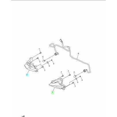 Original Front Flasher (Lampu Sein depan) Yamaha Freego