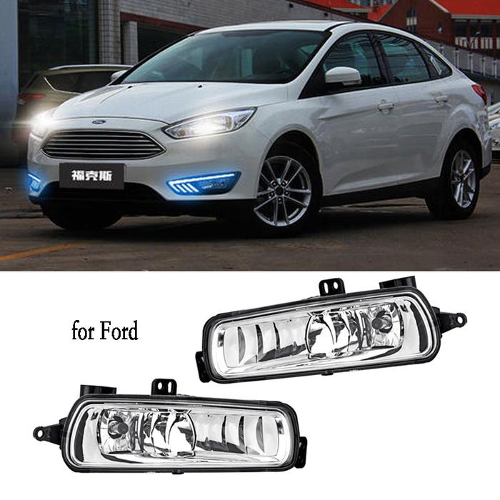 for Ford Focus 2015-2018 Fog Lights for ford focus MK3 Headlight