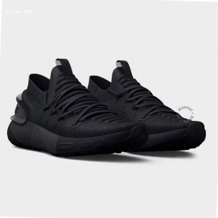 Sepatu Under Armour Hovr Phantom 3 Triple Black | Hot Item