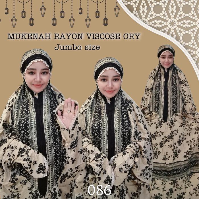 mukenah rayon viscose ori jumbo