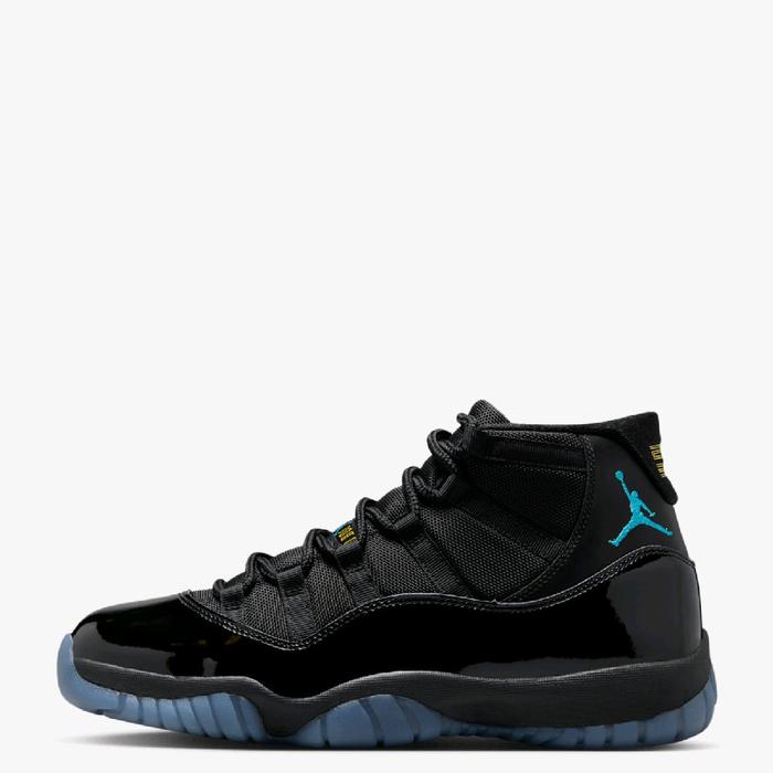 Sepatu Nike Air Jordan 11 Retro Gamma Black Blue Men Original