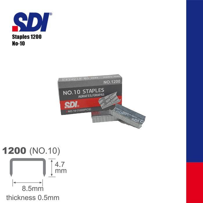SDI 1200 No.10 Staples / Isi Staples No.10 20 box