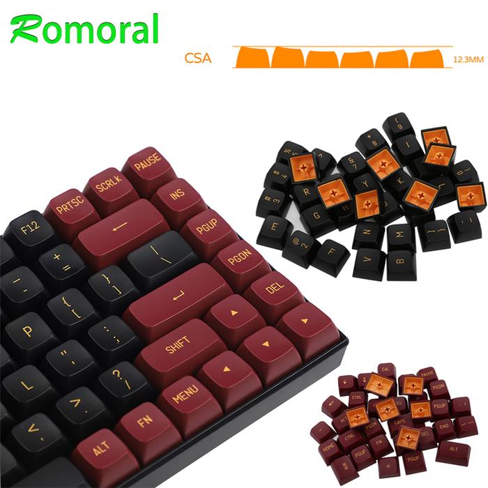 PBT Keycap 149 Keys CSA Profile Double Shot Keycaps for MX Keyboard