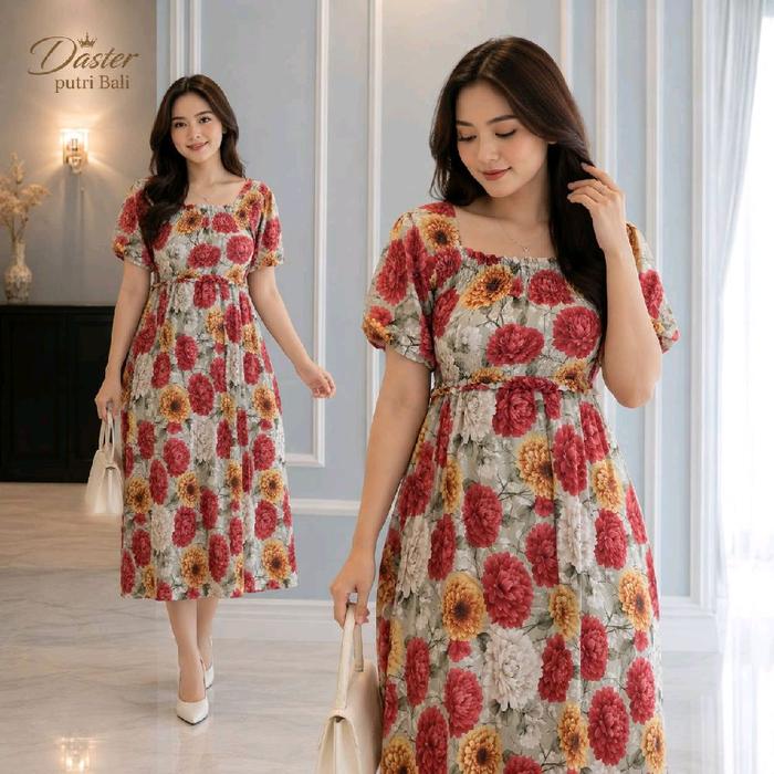 Daster Bali Sonya /Daster Bali kerut dada