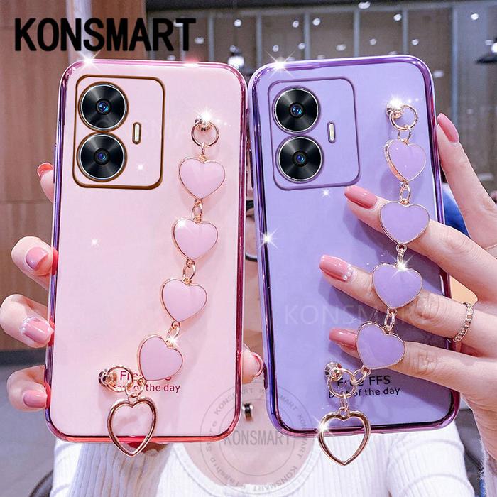 KONSMART Casing Ponsel untuk Realme C55 / C55 NFC 2023 Baru dengan