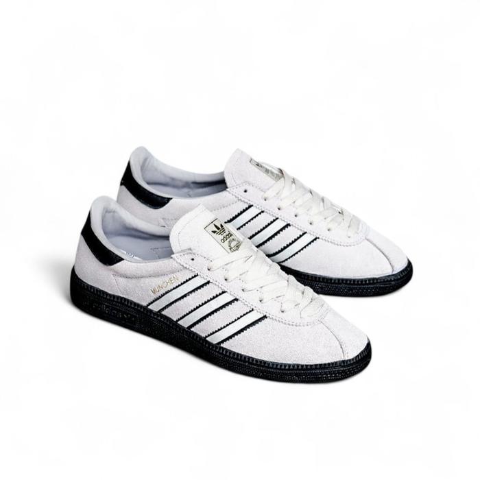 SEPATU ADIDAS MUNCHEN SUEDE GREY