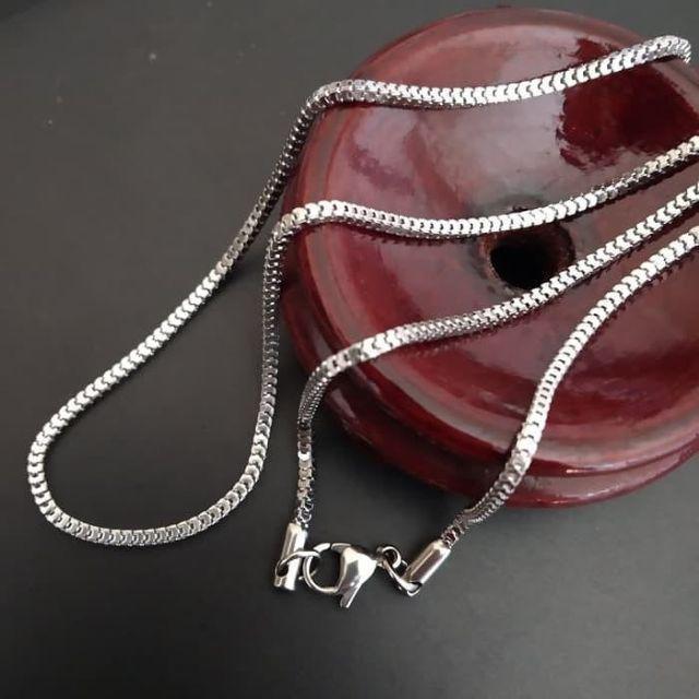 New arrival Kalung Pria Wanita Emas 5gram/375k Milano Silver Putih Perak cowok cewek laki laki perem