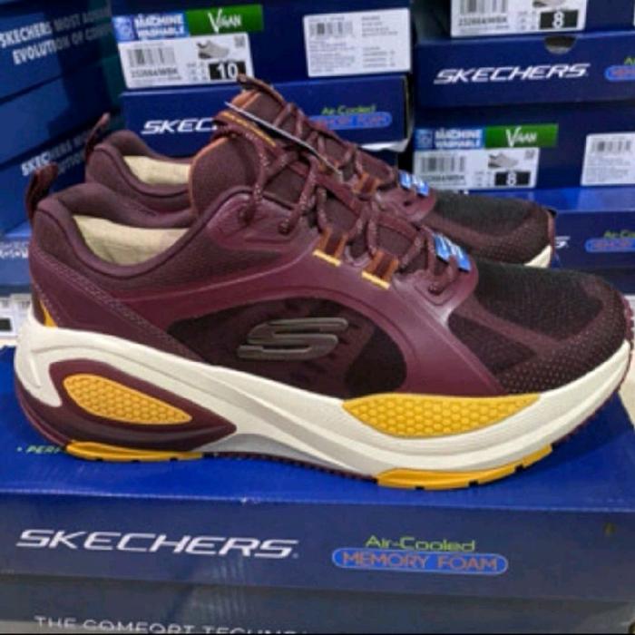 Sepatu Running Pria SKECHERS OCTUS ODEON 232736 BUGD Men Original New