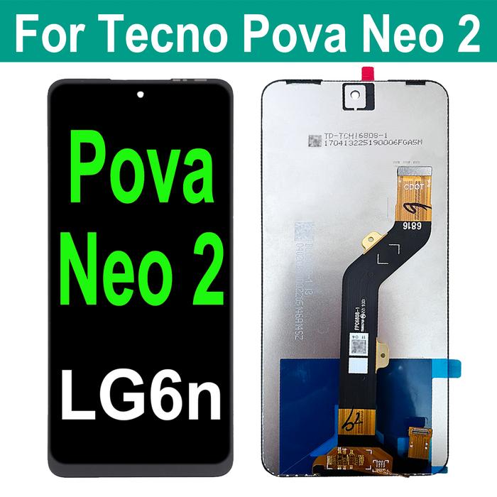 6.82'' Original For Tecno Pova Neo 2 Neo2 LG6n LCD Display Touch