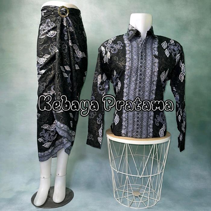 ROK LILIT COUPLE BUAT LAMARAN BATIK/BATIK COUPLE LENGAN PANJANG/ROK LILIT BATIK/BUAT WISUDA/BUAT HAJ