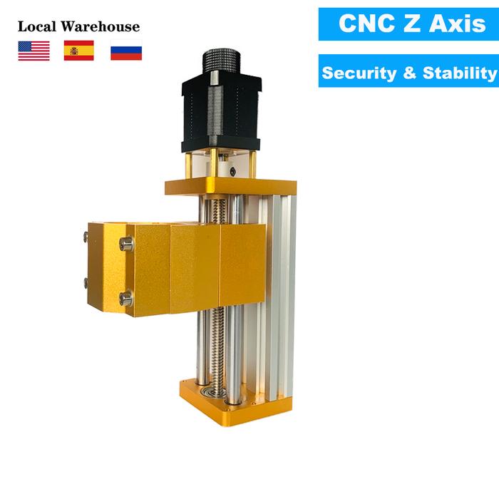 3018 Plus CNC Z Axis Module Apply Nema 52mm Stepper Motor Spindle
