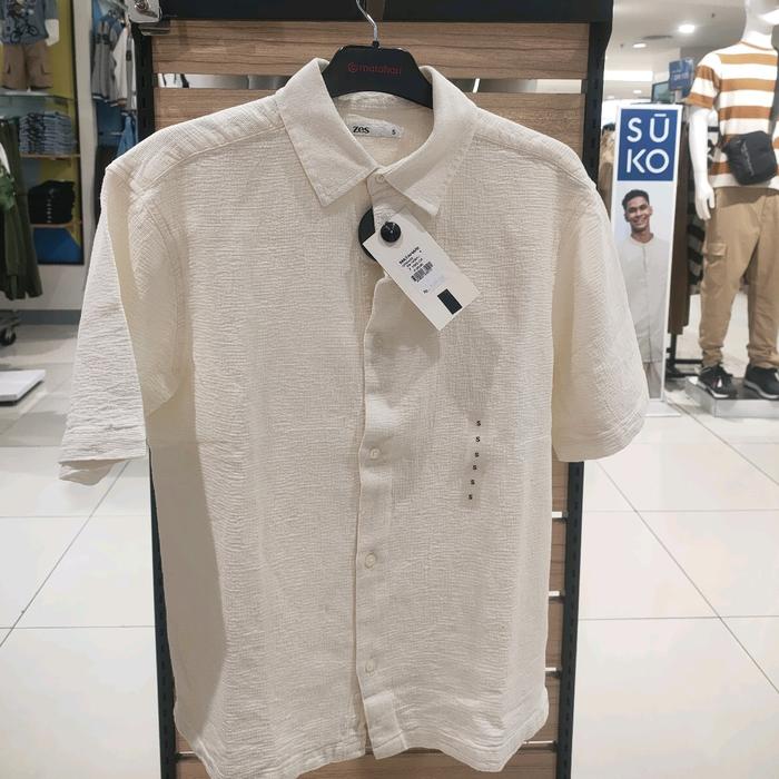 Kemeja Pendek Zes Pria Dewasa