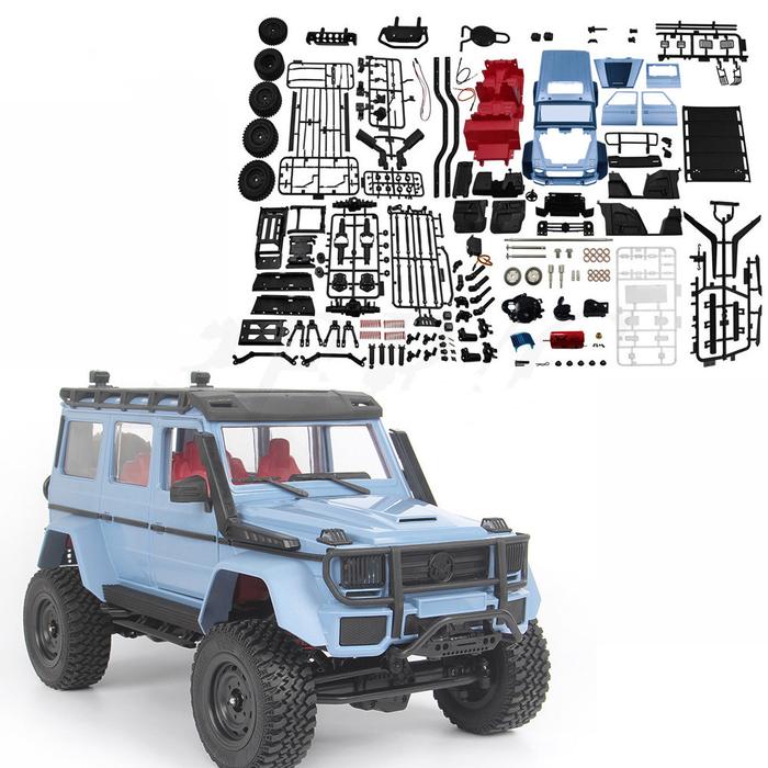 MN RC Car 1:12 Unassembled DIY MN86KS Car KIT 4WD 230MM Wheelbase Crawler Off Road 390 Brushed Motor