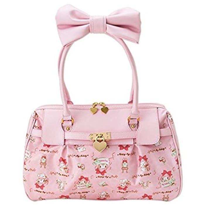 Sanrio My Melody Ribbon Pink Hand Bag - Tas Tenteng My Melody Original