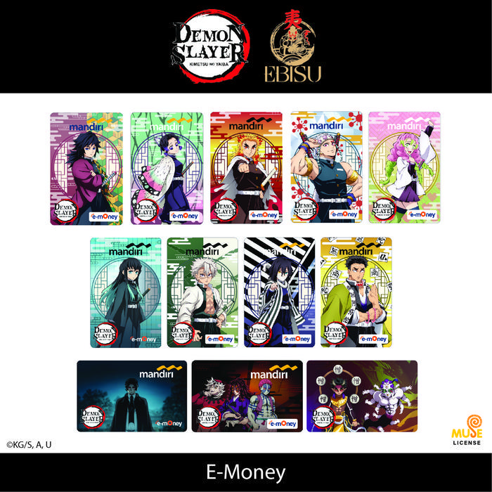 Ebisu Kartu Koleksi Demon Slayer Hashira Series Gacha Random Tema Seri Hashira Cocok Untuk Kolektor 