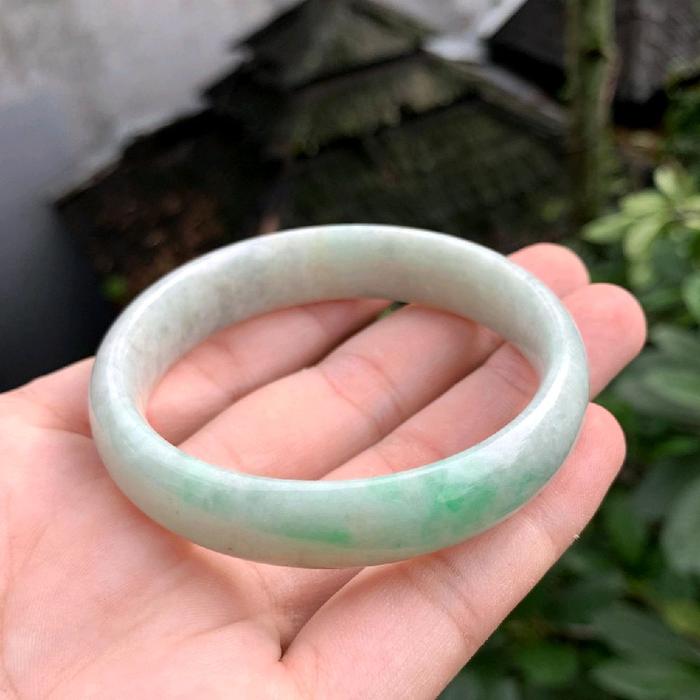 GARANSI GIOK ASLI ! gelang giok asli jadeite jade bangle birma type a vintage jadul lawas antik chin