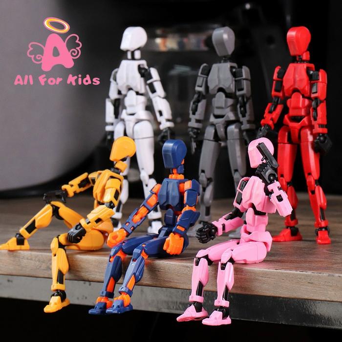 Dummy 13 action figure robot T13 lucky 13 full artikulasi