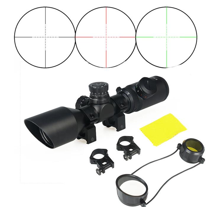 PPT Hunting Rifle Air Soft Scope 3-9x42 Rifle Scope 25.4mm