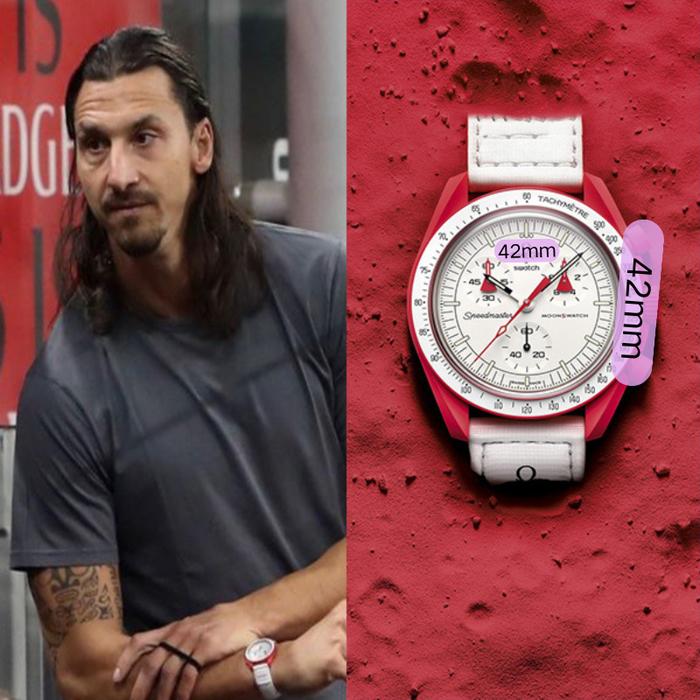 100%OriginaI Kronograf MISSION TO MARS BIOCERAMIC PLANT Model S‘WATCH 42mm Quartz Movement Chronogra