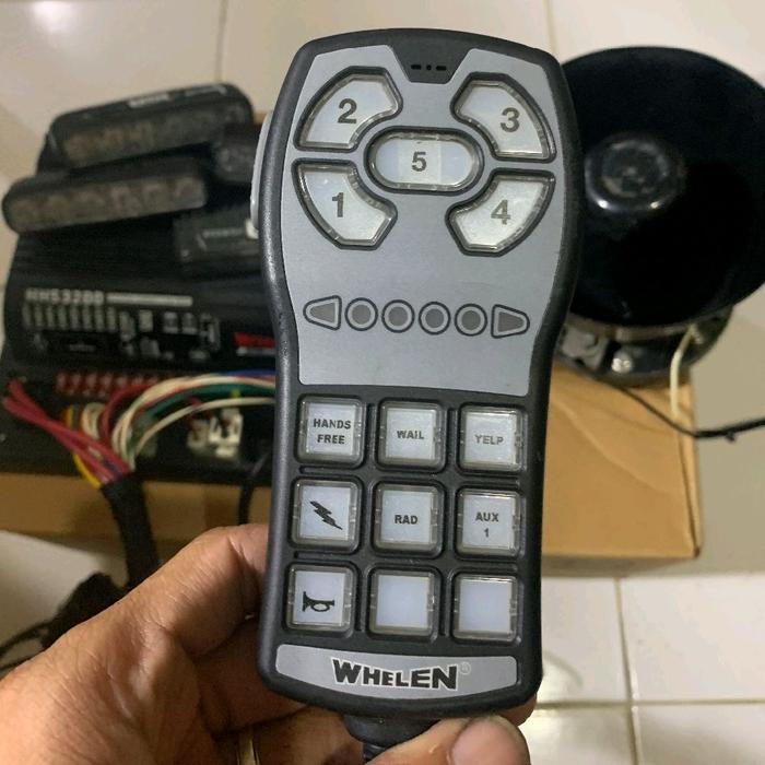 Paket Sirine Whelen HHS3200 SECOND Good Fullset Tinggal Pasang