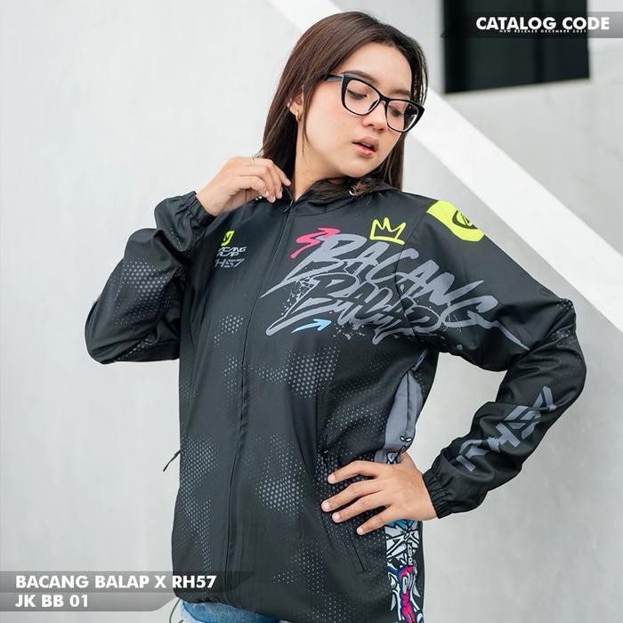Special Edition Jaket Parasut BACANG BALAP x RH57 | Product RH57
