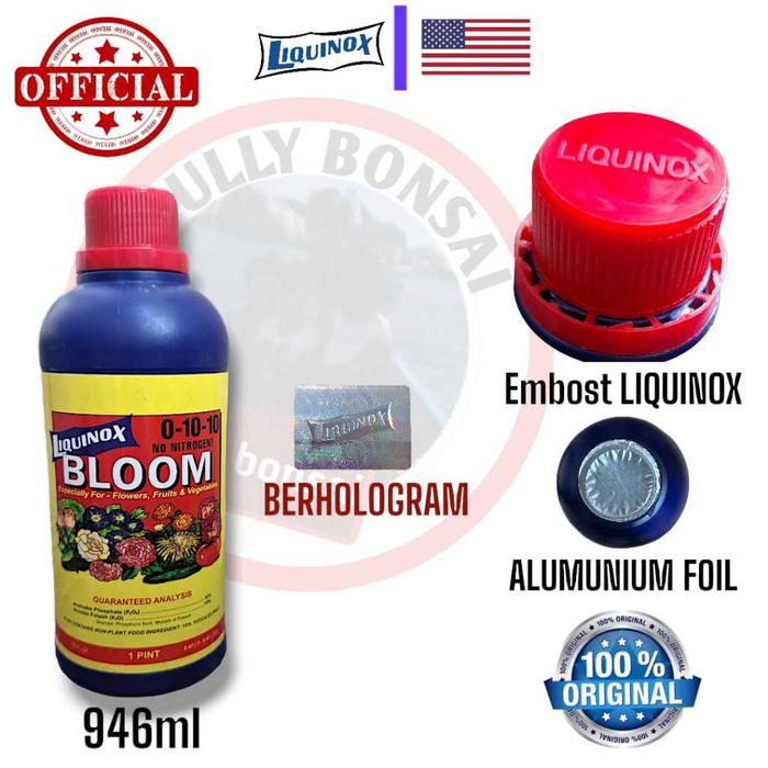 Pupuk Liquinox Start Bloom 946ml Untuk Semua Jenis Tanaman Bunga