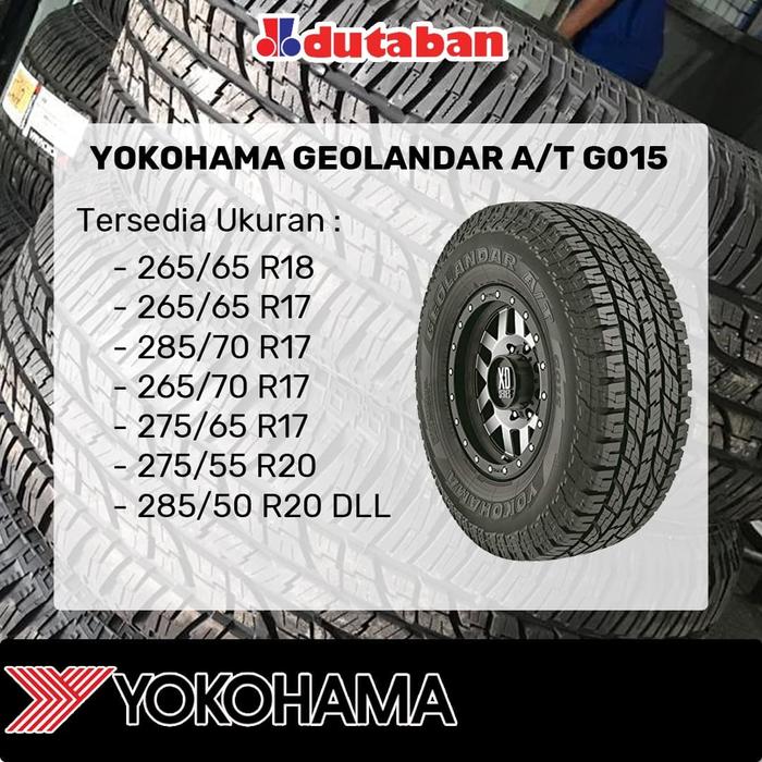Ban Yokohama  215/65 R16  Geolandar AT G015 215 65 16 Innova