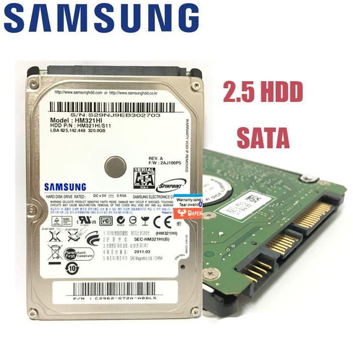 SAMSUNG Laptop Notebook 500GB 80GB 160GB 250GB 320GB 160G 250G 320GB