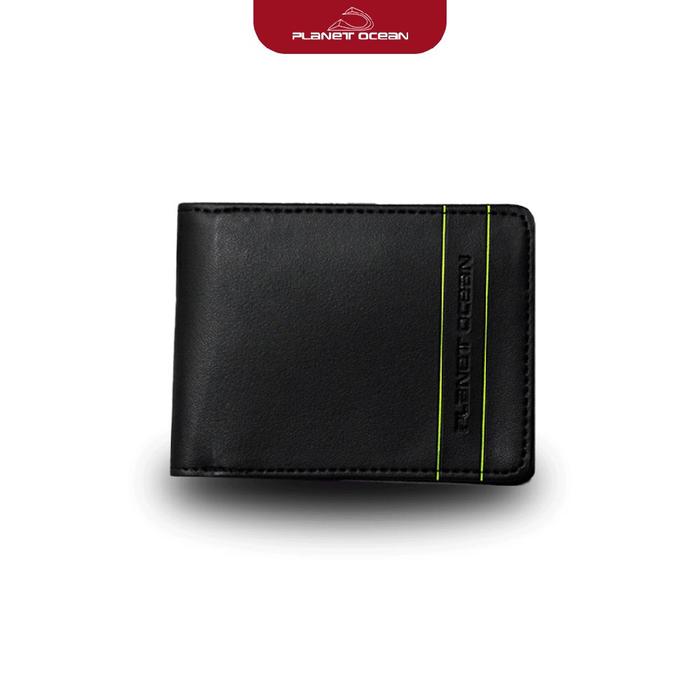PLANET OCEAN - Dompet Pria PVC Kulit Premium Lipat Waterproof - DPO 303581