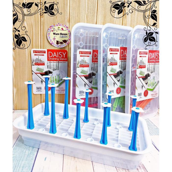 Daisy Draining Stand / TEMPAT PENIRIS GELAS by MASPION KK013 / RAK PENIRIS GELAS
