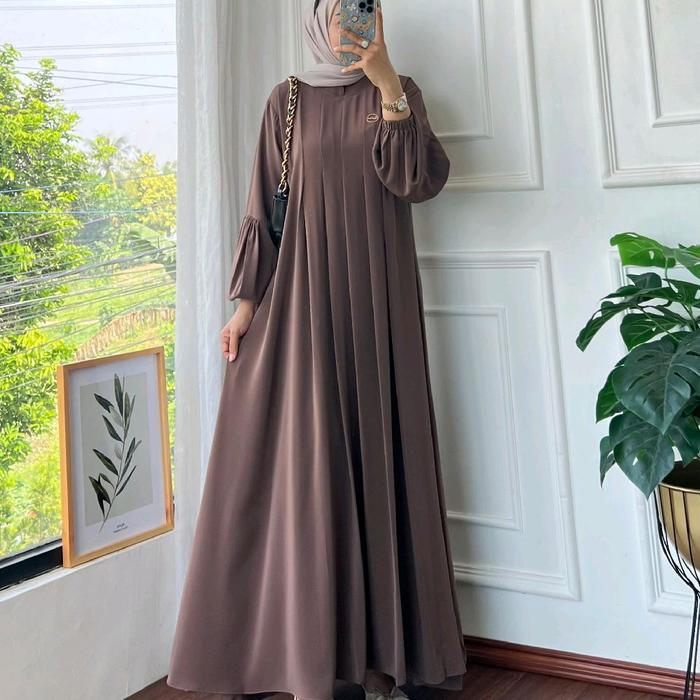 Gamis Humaira - Gaun Panjang dengan Lengan Panjang dan Desain Elegan untuk Tampilan yang Anggun