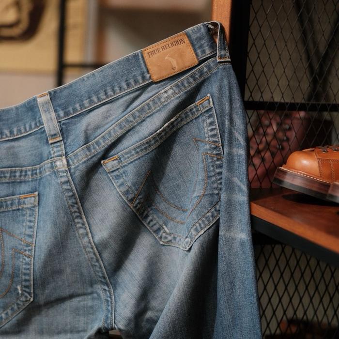 True Religion Ricky Relaxed Straight Original Made In USA