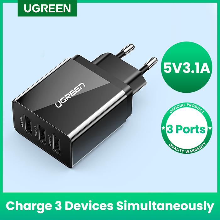UGREEN USB Charger Charging for Samsung Xiaomi Huawei Phone Charger