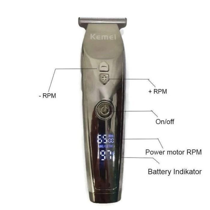 Alat Cukur Rambut KEMEI KM 126 LCD DISPLAY /Baby Cut Profesional