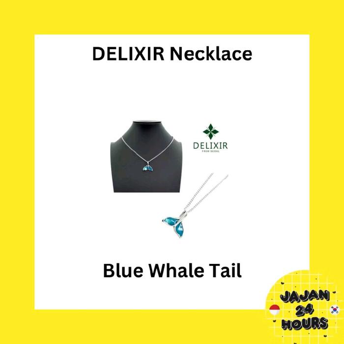 Kalung Delixir Blue Whale Tale