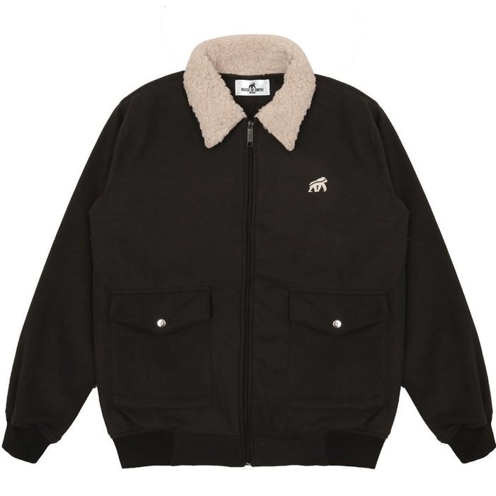 ready stock JAKET SMITH LASKET BLACK / JAKET LASKET HOUSE OF SMITH / JACKET LASKET / JAKET HARRINGTO