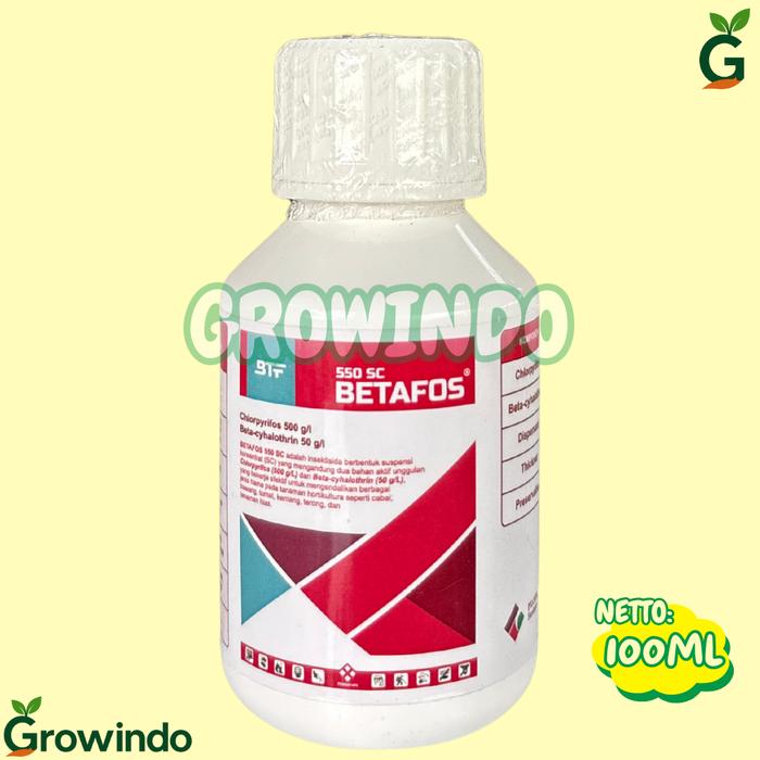 Insektisida BETAFOS 550SC 100ml Pengendali Ulat Grayak & Wereng