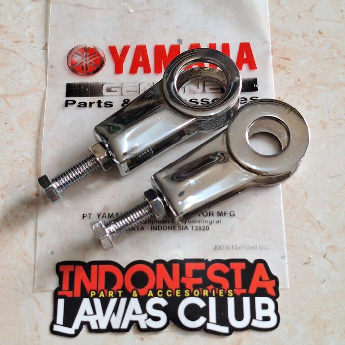 STELAN RANTAI ANTING SWING ARM YAMAHA RX-KING SUDAH CHROME
