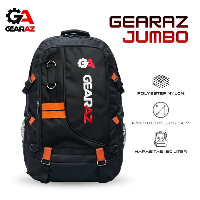 Gearaz Jumbo 60 Liter Tas Besar Tas Baju Jumbo Tas Pengganti Koper