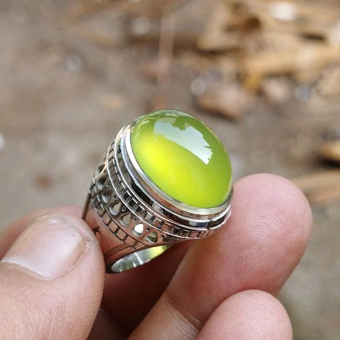 batu cincin anggur ijo lawas gren apel garut kaledoni snatural