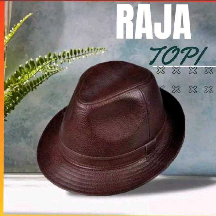 TREND Topi Full kulit / topi Tompi / Topi Fedora / Topi Laken / topi zazz Pria / topi coboy / Topi K