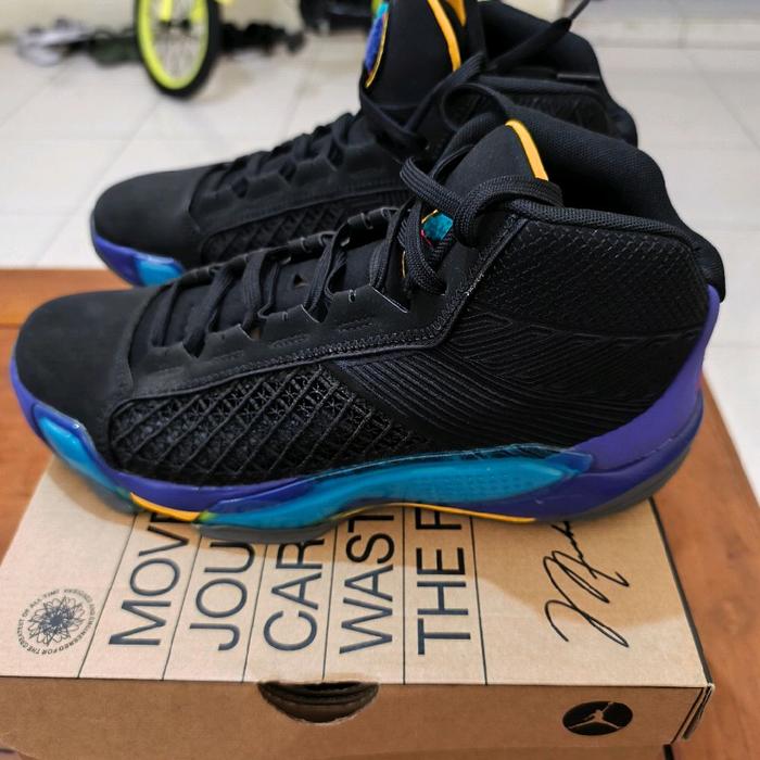 Air Jordan 38 Aqua Black Blue