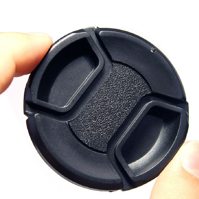 Tutup Lensa Kamera Lens Cap Lenscap Universal 58 mm Camera UNTUK Canon Nikon Sony